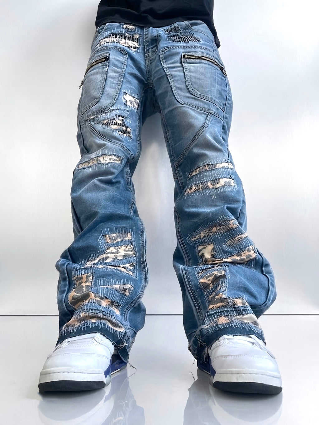 LEOPARD JEANS 002