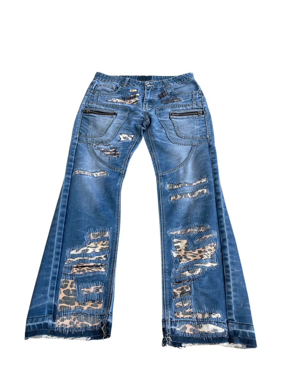 LEOPARD JEANS 002